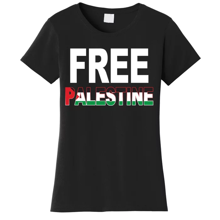 Free Palestine Flag Palestine Women's T-Shirt