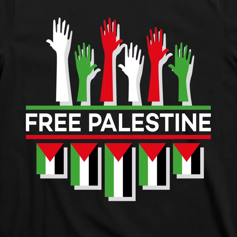 Free Palestine Hands United T-Shirt