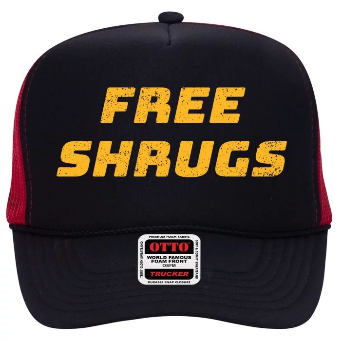 Free Shrugs High Crown Mesh Trucker Hat