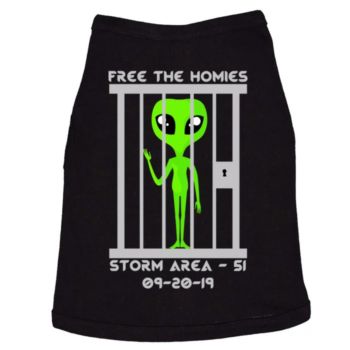 Free The Aliens Storm Area 51 Doggie Tank