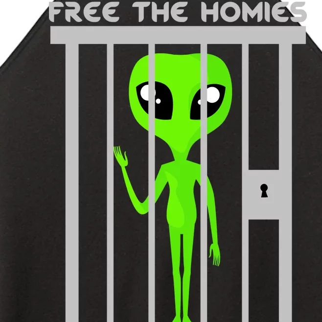 Free The Aliens Storm Area 51 Women’s Perfect Tri Rocker Tank