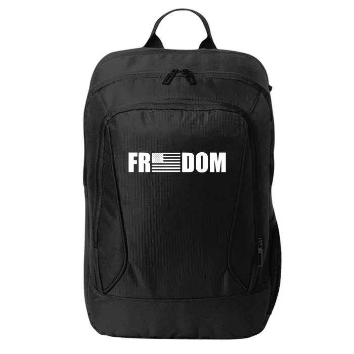 Freedom American Flag City Backpack