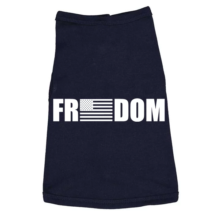 Freedom American Flag Doggie Tank