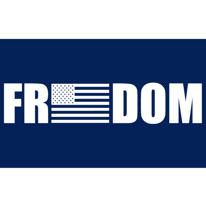 Freedom American Flag Bumper Sticker