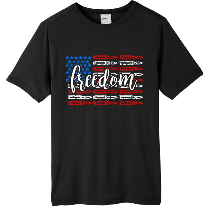 Freedom Bullet USA American Flag ChromaSoft Performance T-Shirt