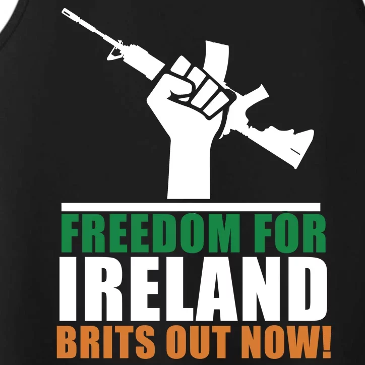 Freedom For Ireland Brits Out Now Performance Tank