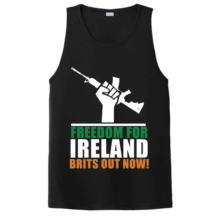 Freedom For Ireland Brits Out Now Performance Tank