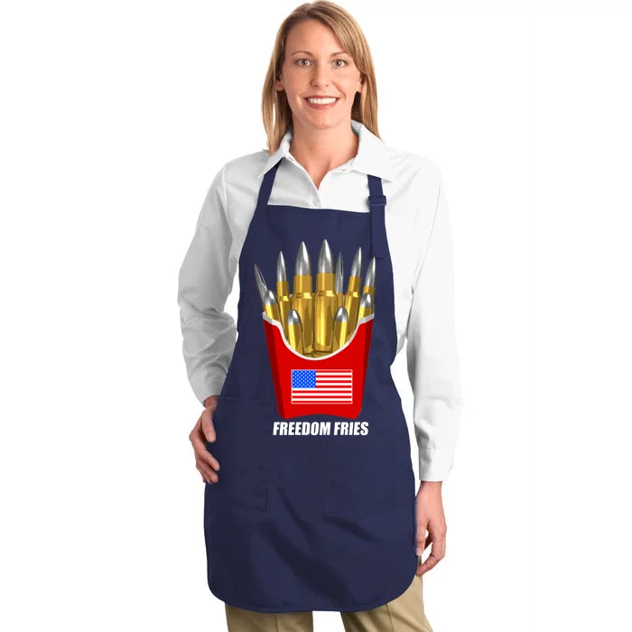 Freedom Fries Full-Length Apron With Pocket