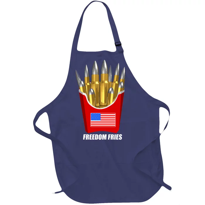 Freedom Fries Full-Length Apron With Pocket