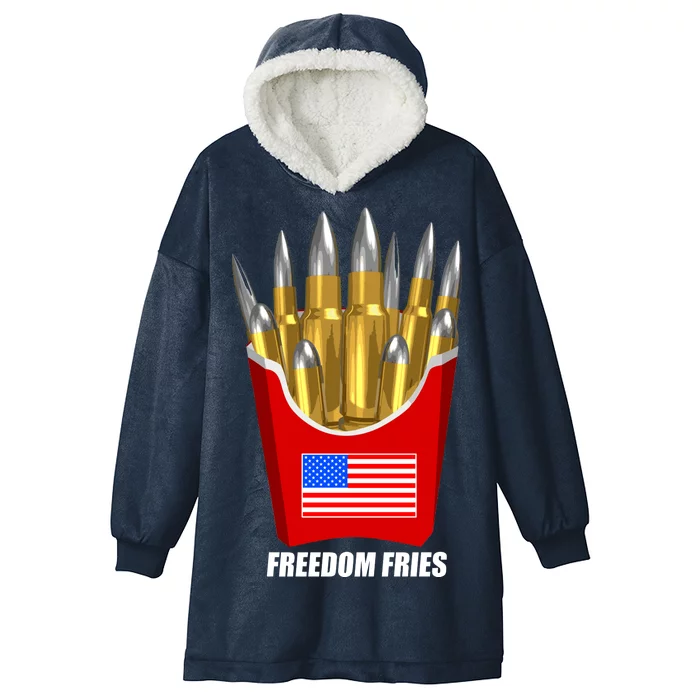 Freedom Fries Hooded Wearable Blanket