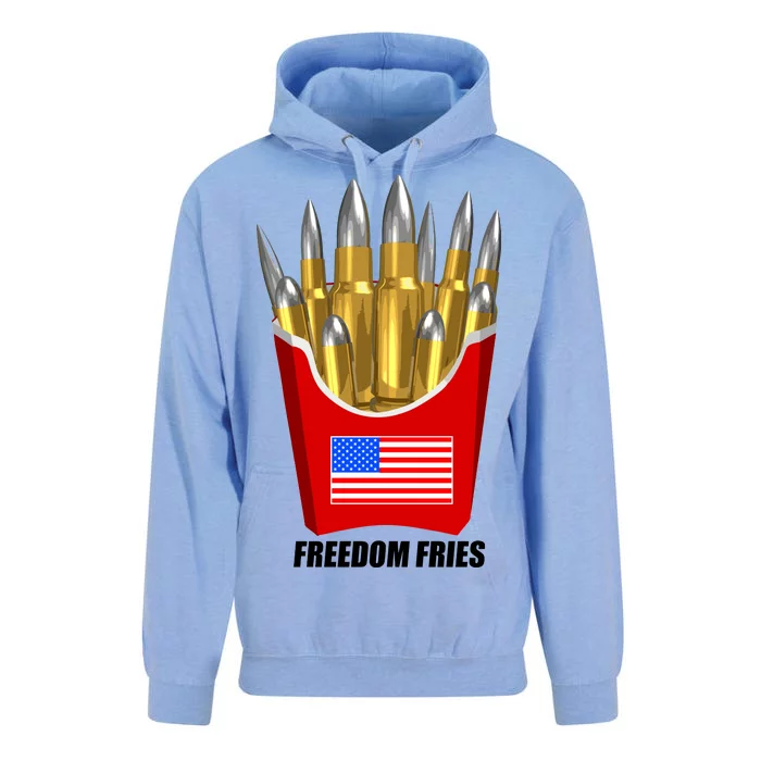 Freedom Fries Unisex Surf Hoodie