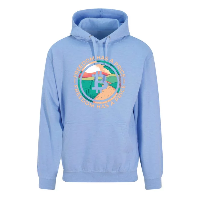 Freedom Has  Price Bitcoin Unisex Surf Hoodie