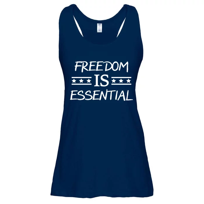 Freedom Is Essential Ladies Essential Flowy Tank