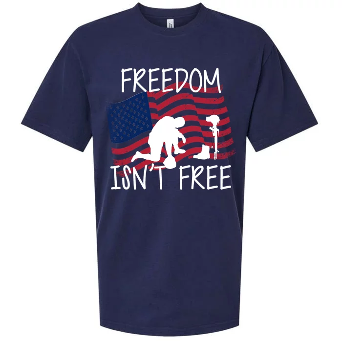 Freedom Isn't Free Sueded Cloud Jersey T-Shirt