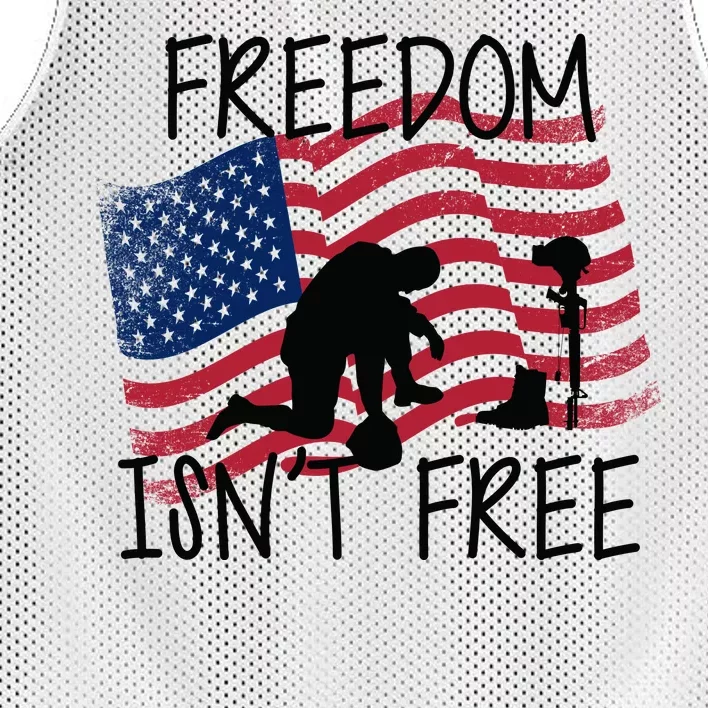 Freedom Isn't Free Mesh Reversible Basketball Jersey Tank