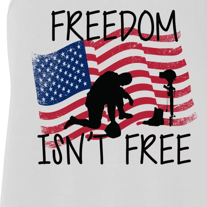 Freedom Isn't Free Women's Racerback Tank