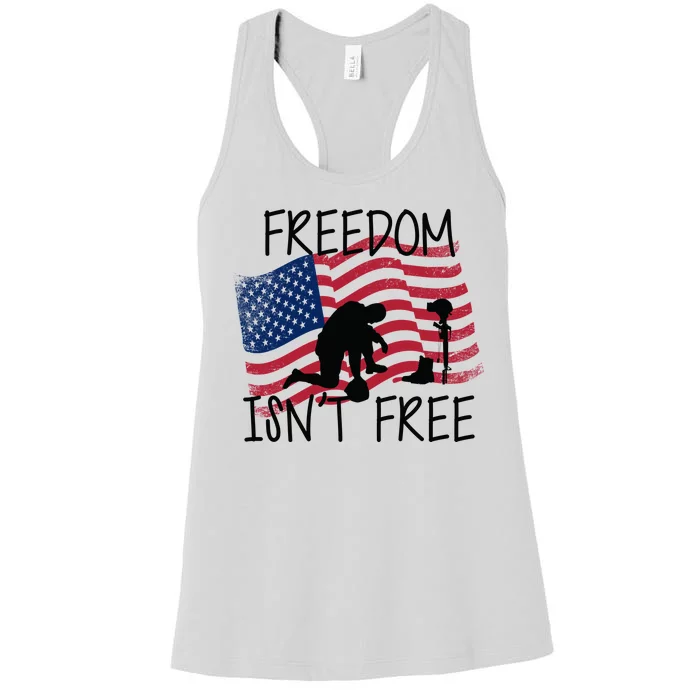 Freedom Isn't Free Women's Racerback Tank