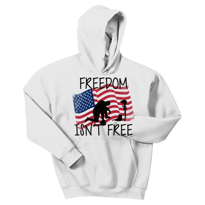 Freedom Isn't Free Kids Hoodie