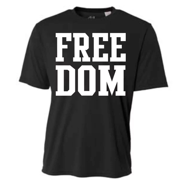 Freedom Logo Cooling Performance Crew T-Shirt