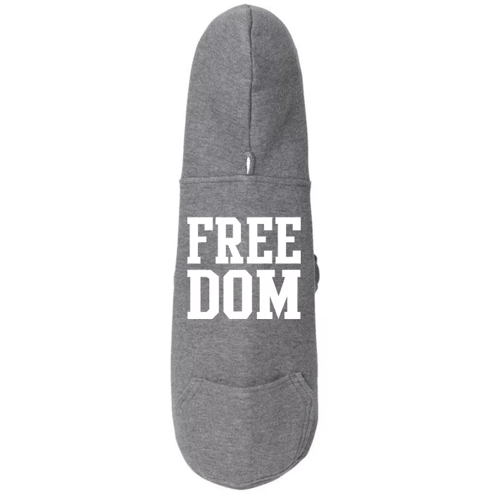 Freedom Logo Doggie 3-End Fleece Hoodie