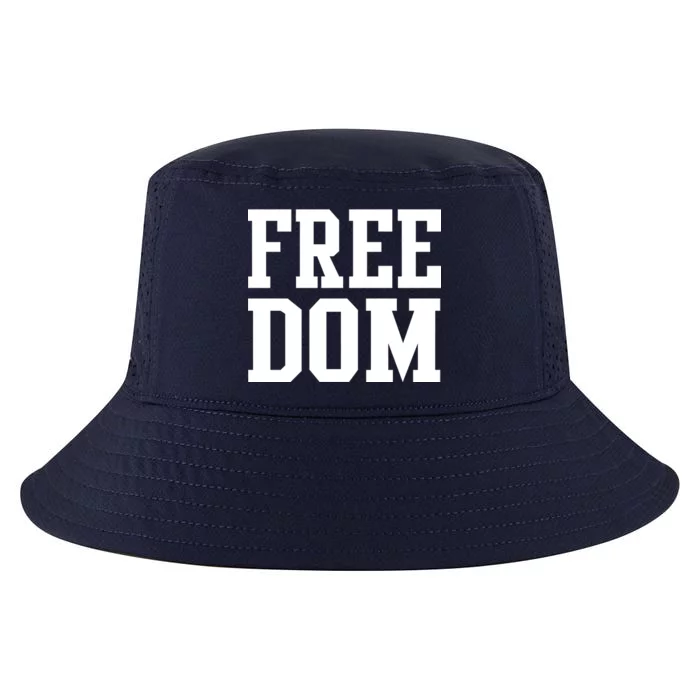 Freedom Logo Cool Comfort Performance Bucket Hat