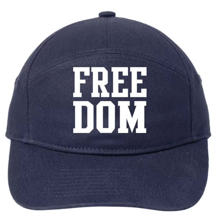 Freedom Logo 7-Panel Snapback Hat