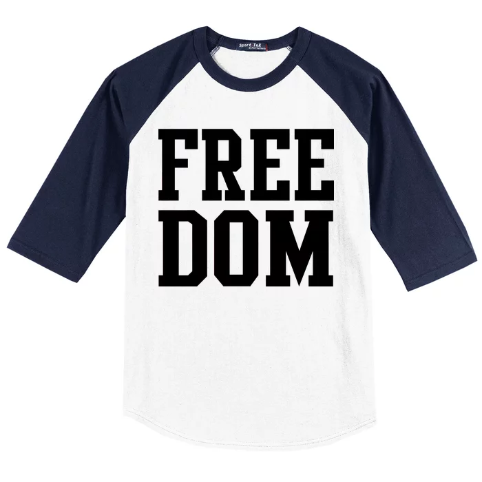 Freedom Logo Baseball Sleeve Shirt