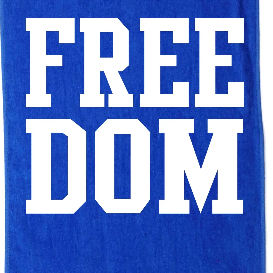 Freedom Logo Platinum Collection Golf Towel