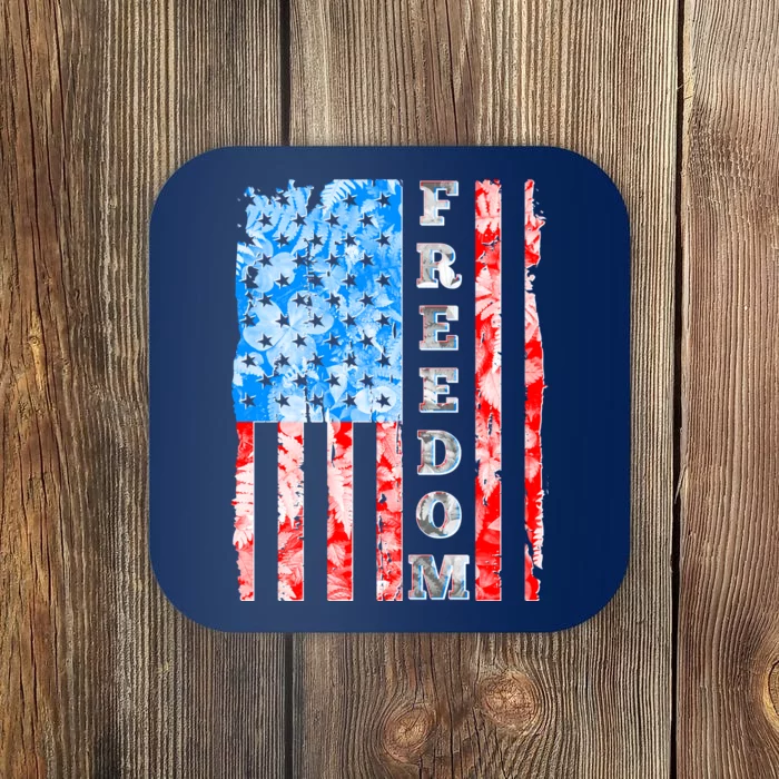 Freedom Nature USA Flag Coaster