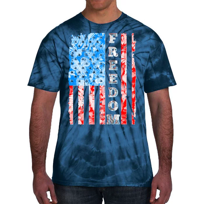 Freedom Nature USA Flag Tie-Dye T-Shirt