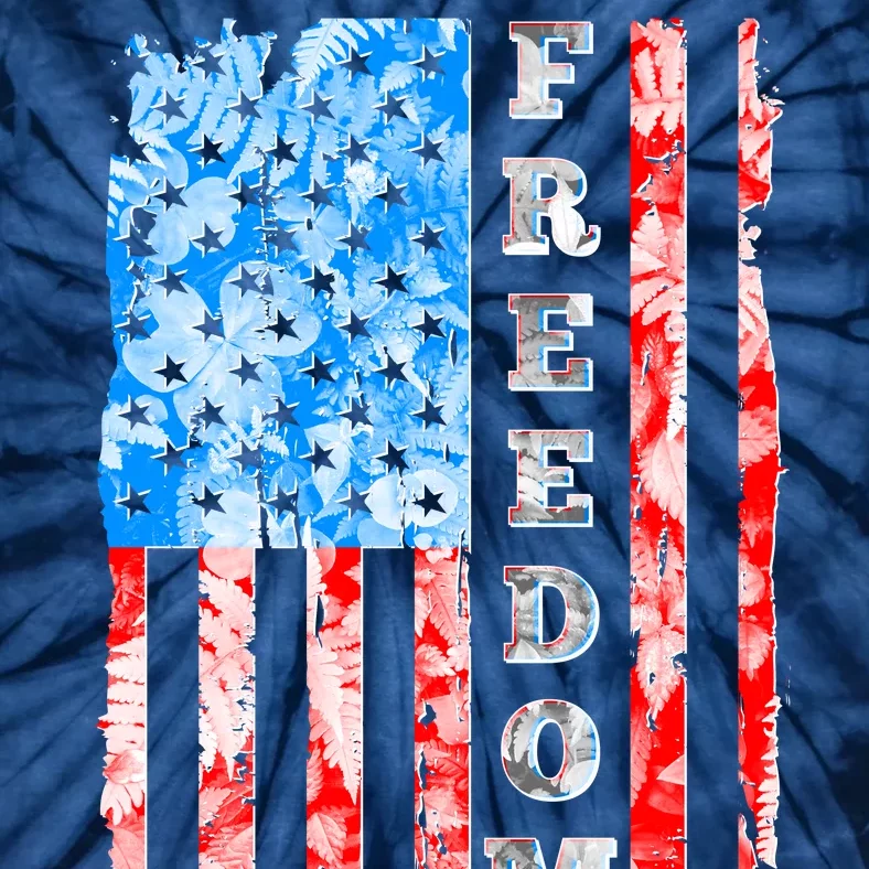 Freedom Nature USA Flag Tie-Dye T-Shirt