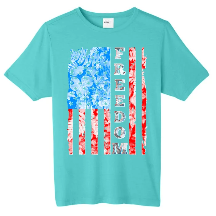 Freedom Nature USA Flag ChromaSoft Performance T-Shirt