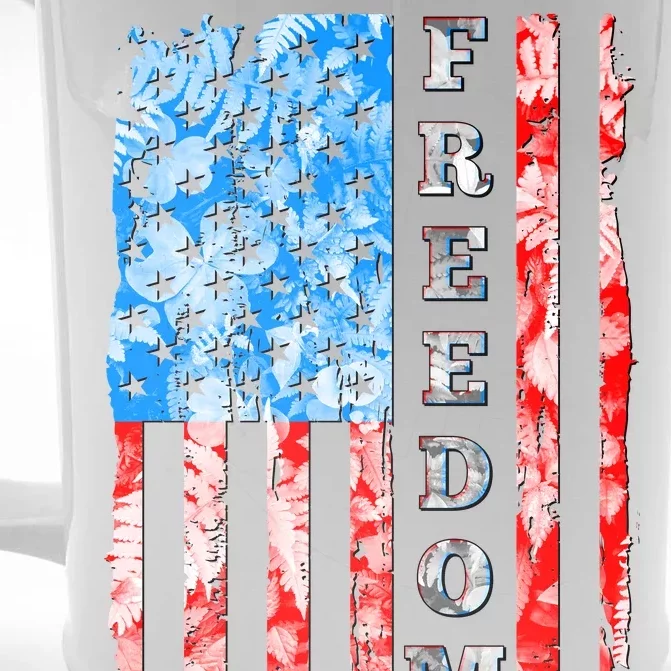 Freedom Nature USA Flag Front & Back Beer Stein