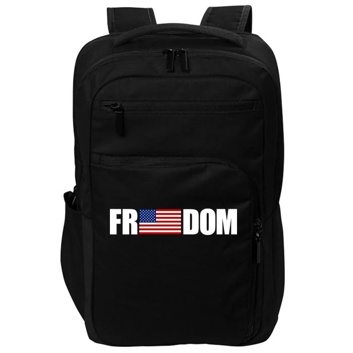 Freedom Simple Logo Impact Tech Backpack