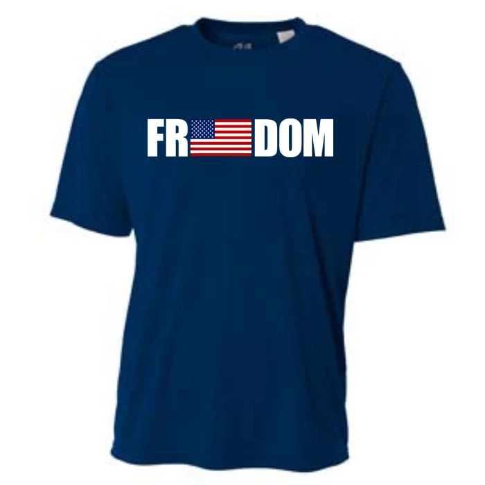 Freedom Simple Logo Cooling Performance Crew T-Shirt