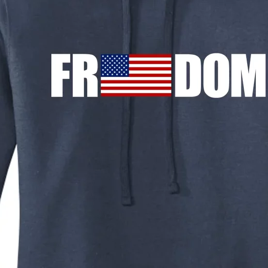 Freedom Simple Logo Women's Pullover Hoodie