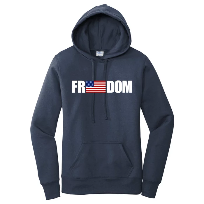 Freedom Simple Logo Women's Pullover Hoodie