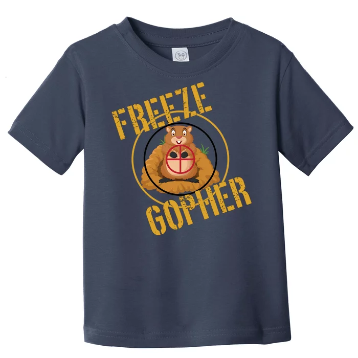 Freeze Gopher Toddler T-Shirt