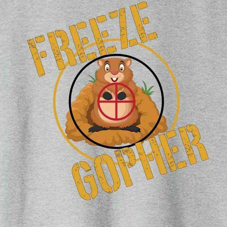 Freeze Gopher Women's Crop Top Tee