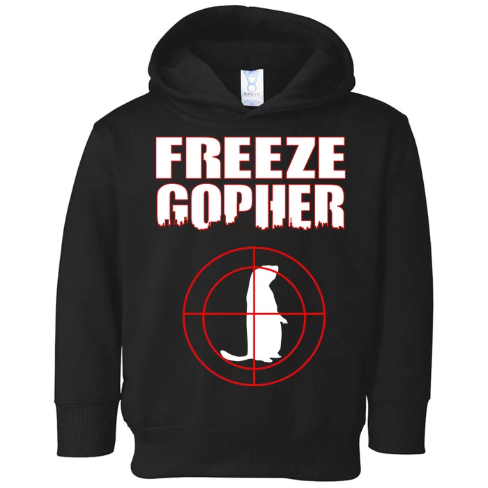 Freeze Gopher Target Toddler Hoodie