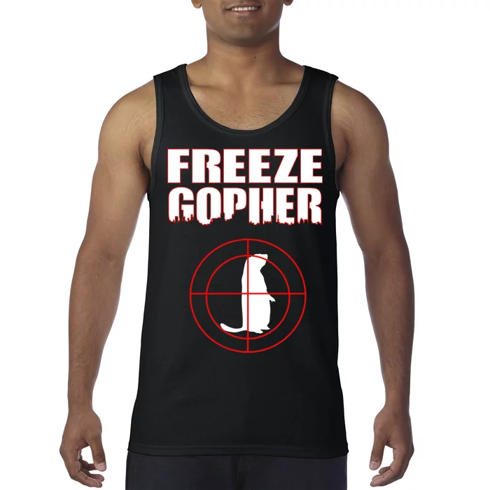 Freeze Gopher Target Tank Top