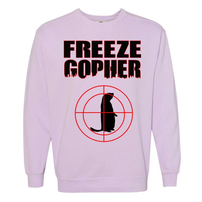 Freeze Gopher Target Garment-Dyed Sweatshirt