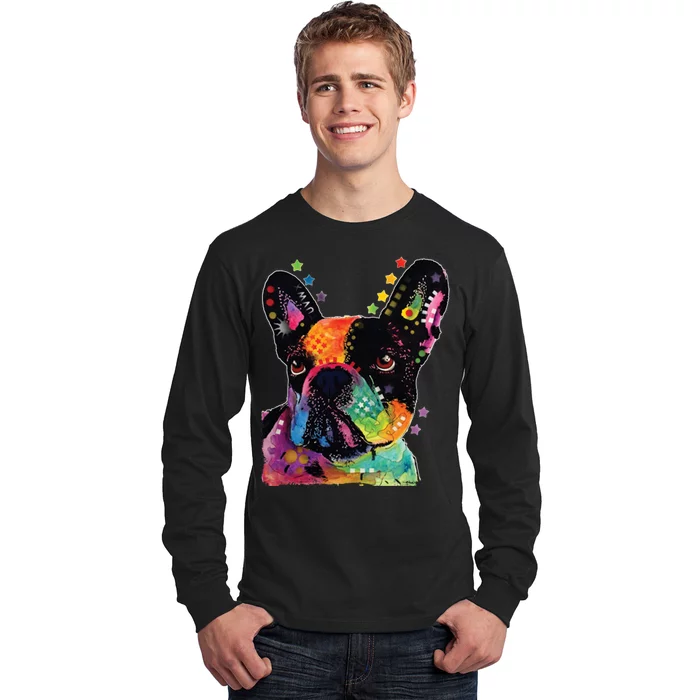 French Bulldog Dog Dean Russo Long Sleeve Shirt