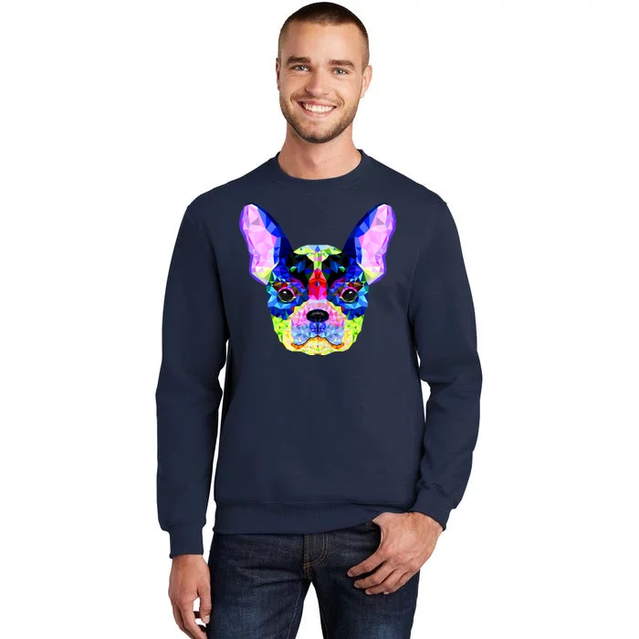 French Bulldog Geometric Sweatshirt