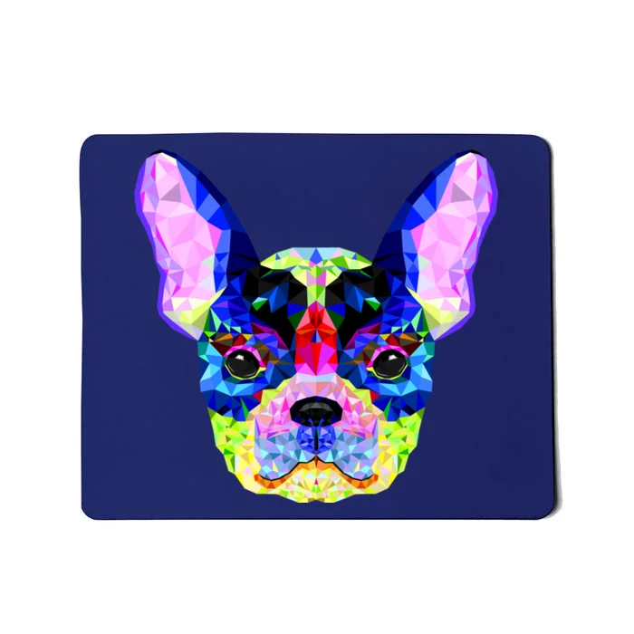 French Bulldog Geometric Mousepad