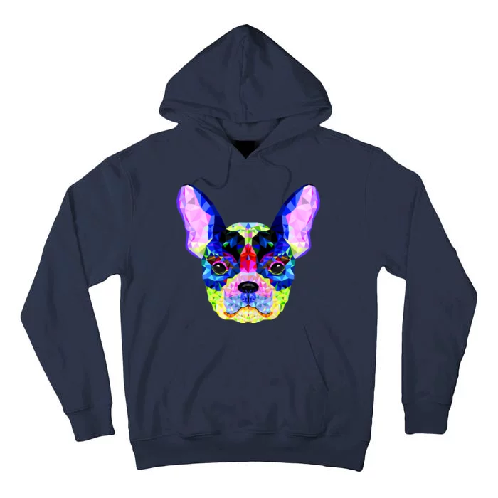 French Bulldog Geometric Tall Hoodie