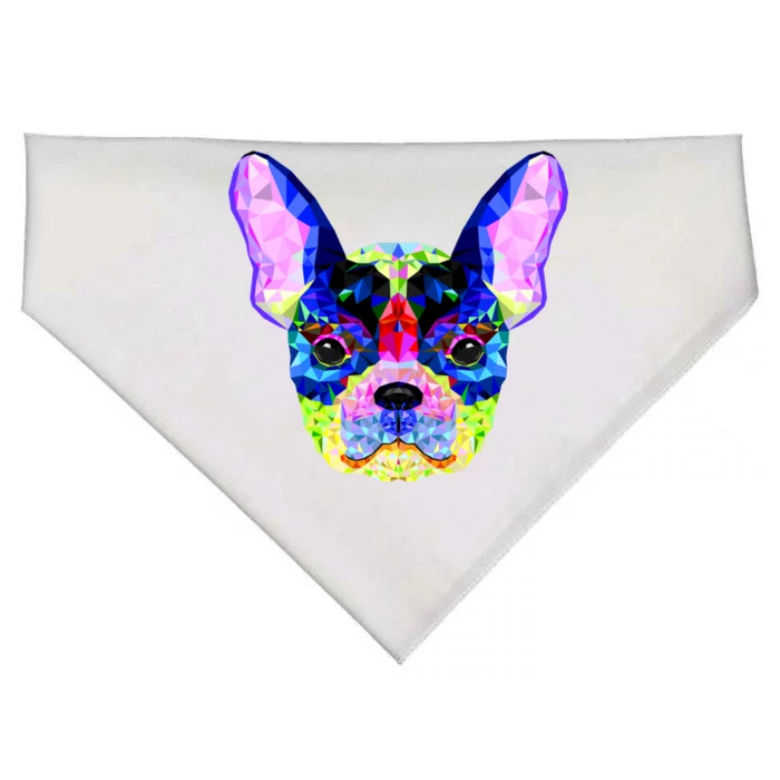 French Bulldog Geometric USA-Made Doggie Bandana