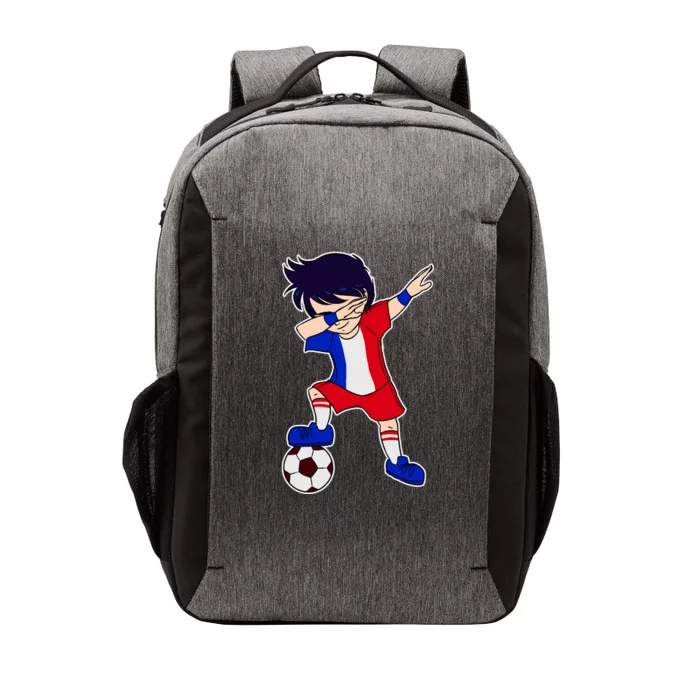 French Dabbing Soccer Boy France Vector Backpack