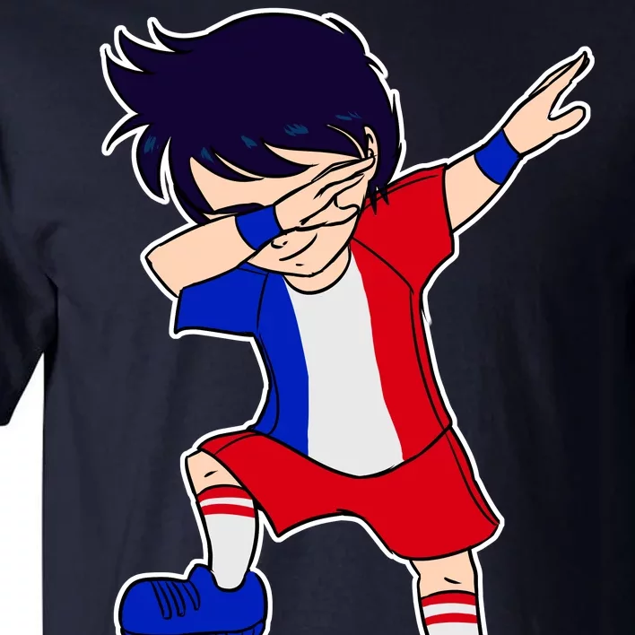 French Dabbing Soccer Boy France Tall T-Shirt