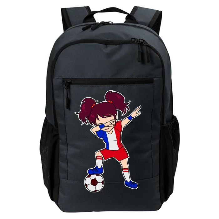 French Dabbing Soccer Girl France Daily Commute Backpack